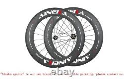 Carbon Road Bike 88mm Clincher Wheels Tubular Wheels Bicycle 20.5/23/25mm Wide