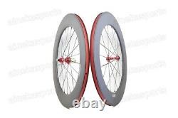 Carbon Road Bike 88mm Clincher Wheels Tubular Wheels Bicycle 20.5/23/25mm Wide