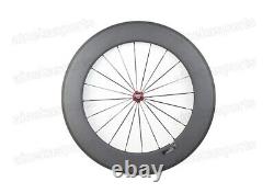 Carbon Road Bike 88mm Clincher Wheels Tubular Wheels Bicycle 20.5/23/25mm Wide
