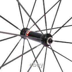 Carbon Road Bike Straight Pull Hub 38/50/60/88mm Wheels SAT Tubuless Wheelset
