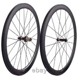 Carbon Road Bike Straight Pull Hub 38/50/60/88mm Wheels SAT Tubuless Wheelset