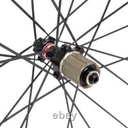 Carbon Road Bike Straight Pull Hub 38/50/60/88mm Wheels SAT Tubuless Wheelset