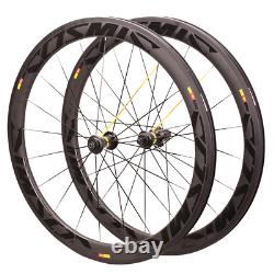 Carbon Road Bike WheelSet 700C V / Disc Brake Center Lock or 6 Bolt Rim 20 Holes
