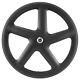 Carbon Road Bike Wheels 56mm Depth Clincher 5 Spokes Racing Bicycle Wheelset