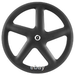 Carbon Road Bike Wheels 56mm Depth Clincher 5 Spokes Racing Bicycle Wheelset