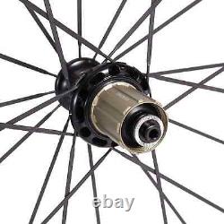 Carbon Road Bike Wheels 700C Depth 38mm Width 25mm Bicycle Wheelset Tubular