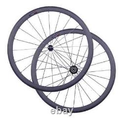 Carbon Road Bike Wheels 700C Depth 38mm Width 25mm Bicycle Wheelset Tubular