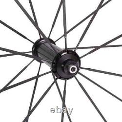 Carbon Road Bike Wheels 700C Depth 38mm Width 25mm Bicycle Wheelset Tubular