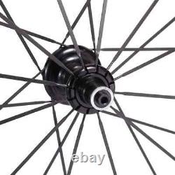Carbon Road Bike Wheels 700C Depth 38mm Width 25mm Bicycle Wheelset Tubular