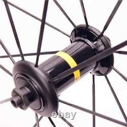 Carbon Road Bike Wheels Depth 38 50 60mm 700C Bicycle Wheelset Clincher