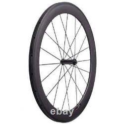 Carbon Road Bike Wheels Depth 60mm Straight Pull Bicycle Wheelset Tubuless