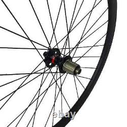 Carbon Road Bike Wheels Disc Brake Depth 60mm Width 23/25mm Clincher Rims