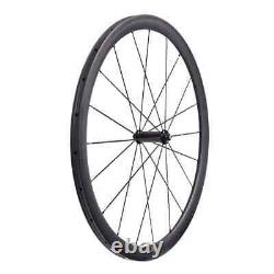 Carbon Road Bike Wheels Straight Pull 700C Bicycle Wheelset Tubular Clincher