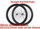 Carbon Road Bike Wheels Width 20.5/23/25mm Depth 60mm Clincher Tubular R36 Hub