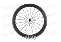 Carbon Road Bike Wheels Width 20.5/23/25mm Depth 60mm Clincher Tubular R36 Hub