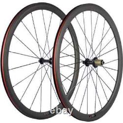 Carbon Road Bike Wheelset 38/50/60/88mm Clincher Tubular Wheels 25mm Width