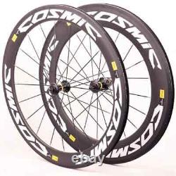 Carbon Road Bike Wheelset 60mm + 88mm Bicycle Wheels 700C Tubular Clincher