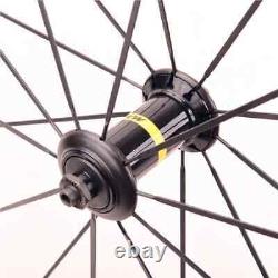 Carbon Road Bike Wheelset 60mm + 88mm Bicycle Wheels 700C Tubular Clincher