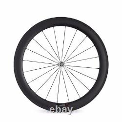 Carbon Road Bike Wheelset Depth Front 60mm Rear 88mm Width 25mm Tubular/Cincher