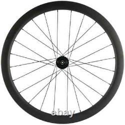 Carbon Road Bike Wheelset Disc Brake 45mm Clincher Center Lock Bicycle Wheels