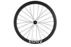 Carbon Road Bike Wheelset Disc Brake 45mm Clincher Center Lock Bicycle Wheels