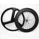 Carbon Road Bike Wheelset Front 3 Spokes Rear 88mm Tubular R36 Hubs Wheels