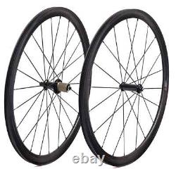 Carbon Road Bike Wheelset Straight Pull Hub R36 38mm Tubuless Bicycle Wheelset