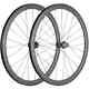 Carbon Road Bike Wheelset Width 25mm Depth 40mm Disc Brake U Shape Clincher