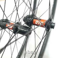 Carbon Road Bike Wheelset Width 29mm Depth 30/35/40/45/50mm Clincher Tubeless
