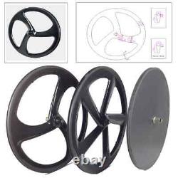 Carbon Road Bike Wheelset with Novatec Hub 700c 50mm Depth 20.5mm Wide Clincher