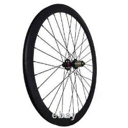 Carbon Road Cyclocross Bike Wheelset Width 23mm 25mm Depth 38mm Disc Brake