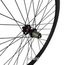 Carbon Road Cyclocross Bike Wheelset Width 23mm 25mm Depth 38mm Disc Brake