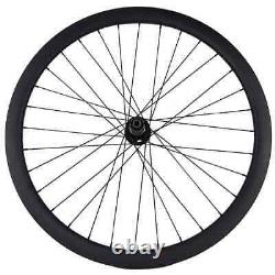 Carbon Road Cyclocross Bike Wheelset Width 23mm 25mm Depth 38mm Disc Brake