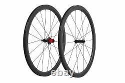 Carbon Road V Brake Clincher Wheels Chosen Hub Pillar Straight Pull campy hub