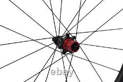 Carbon Road V Brake Clincher Wheels Chosen Hub Pillar Straight Pull campy hub