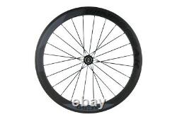 Carbon Road Wheels 50mm Bicycle Wheelset R36 Carbon Wheels 3K Matte Front+Rear