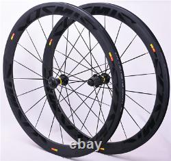 Carbon Road Wheels 50mm Clincher 700C 23MM Bike Rim Cosmic SLR Bicycle Wheel Set