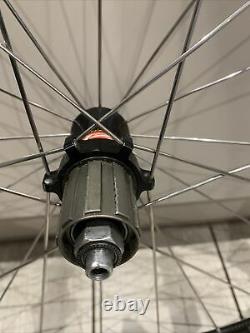 Carbon TT Road Bike Tubular Wheels Deep Profile 60mm
