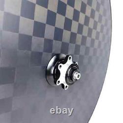 Carbon Wheel 20 Inch 451 Rim Brake 6 Bolts Center Lock Clincher/Tubeless Ready