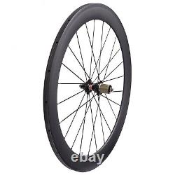 Carbon Wheel 700C 50mm Depth Road Bicycle Wheels with Novatec A271SB F372SB Hub