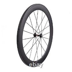 Carbon Wheel 700C 50mm Depth Road Bicycle Wheels with Novatec A271SB F372SB Hub