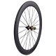 Carbon Wheel 700c 50mm Depth Road Bicycle Wheels With Novatec A271sb F372sb Hub