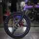 Carbon Wheels 16in 349 Disc Brake Tri Spoke 7 Speed For Folding Bikes Wheelset