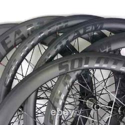 Carbon Wheels 30/38/45/50/60/88mm Depth 23/25mm Width 700c Road Bike Wheelset