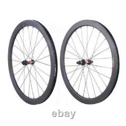 Carbon Wheels 35mm-88mm Depth Clincher Cyclocross Road Bike Wheelset Disc Brake