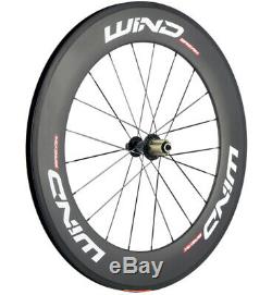 Carbon Wheels 38/50/60/88mm Road Bike Clincher 23mm Width Carbon Wheelset UD Mat