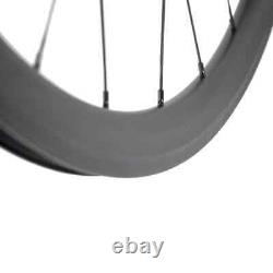 Carbon Wheels 38mm High 25mm Width Clincher Road Bike Wheelset 3k Matte