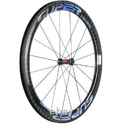 Carbon Wheels 50mm Road Bike DT240s Hub Sapim CX-Ray Spokes Wheelset 23mm Width