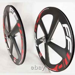 Carbon Wheels 65mm Depth 20.5mm Wide V / Disc Brake Road Bike Wheels Clincher
