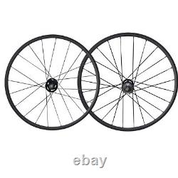 Carbon Wheels 700C 24mm Tubular 20.5mm Wide Matte Finish Road Bike Wheelset